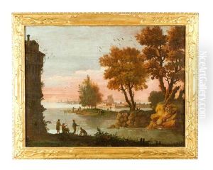 Landscape With Fishers And A Town Landscape With Fishers And A Town