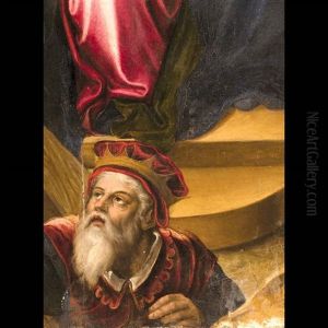 Madonna In Trono Con Il Bambino, Santa Caterina, Sant'agata, Angeli E Il Committente