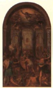St. Peter And St. John Healing A Cripple By The Gate Of The Temple St. Peter And St. John Healing A Cripple By The Gate Of The Temple