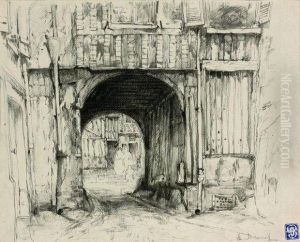 Rue Du Chemin De Halage A Rouen