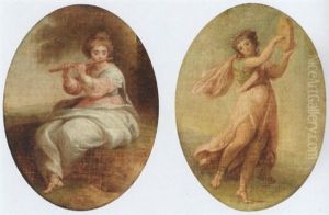 Allegorical Portrait by Antonio Zucchi