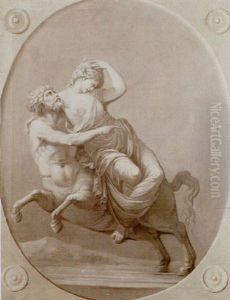 Nessus And Deianeira by Antonio Zucchi