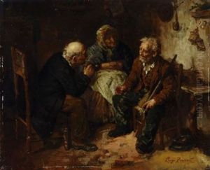 La Conversazione by Luigi Zuccoli