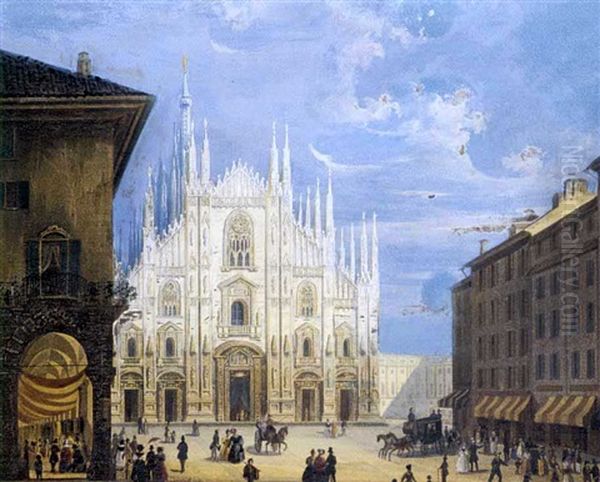 Milano, Piazza Del Duomo - view 1