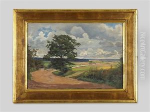 Landscape Near Garzigar by Walter Zuchors