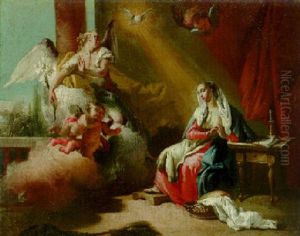 The Annunciation by Francesco Zugno the Elder