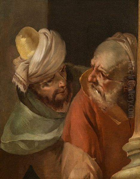 Two Character Heads - view 1