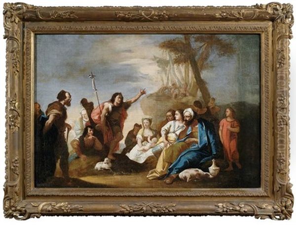 Die Predigt Johannes Des Taufers - view 1