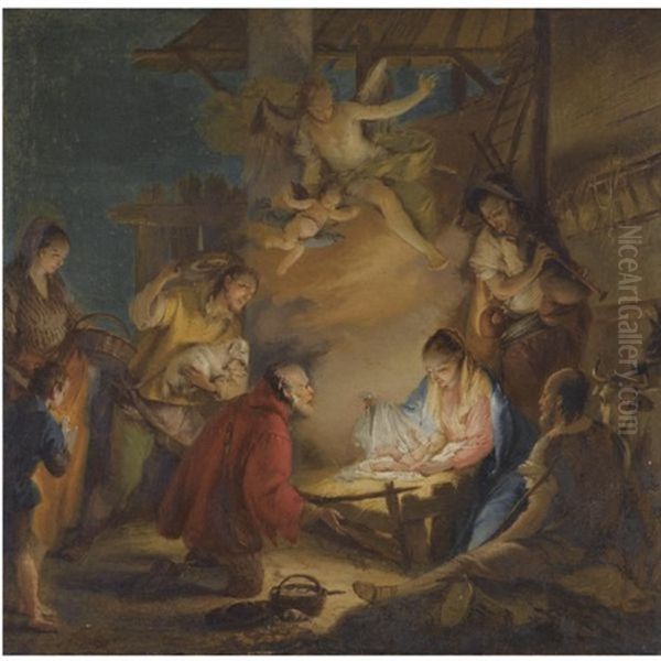 The Adoration Of The Shepherds - view 1
