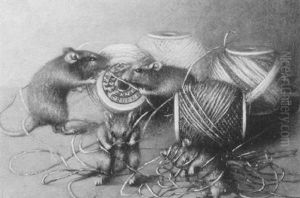 Mischievous Mice by Abbie Luella Zuill
