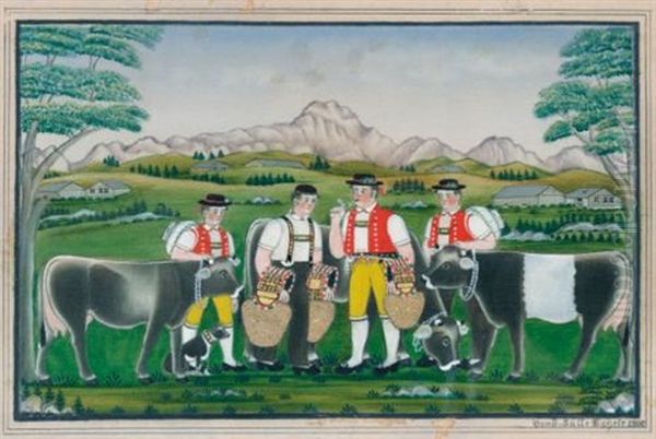Alpfahrt (cattle Lift) - view 1