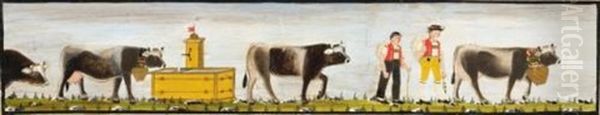 Sennenstreifen (fragment) (strip With Senns (fragment)) - view 1