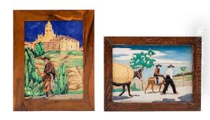 Vistas Rurales (2 Works) by Daniel Zuloaga Boneta