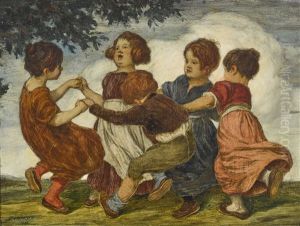 Kinderreigen by Ludwig Von Zumbusch