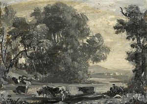 Kuhe Auf Der Weide by Robert Zuend