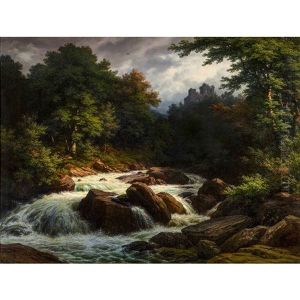 Waldbach Bei Meiringen by Robert Zuend
