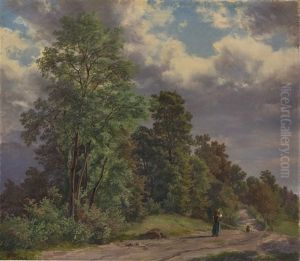 Weg Am Waldrand by Robert Zuend