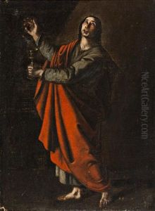 San Juan Evangelista by Francisco De Zurbaran