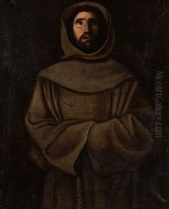 San Francisco Segun La Vision Del Papa Nicolas V by Francisco De Zurbaran