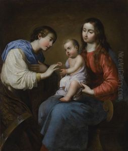 The Mystic Marriage Of Saint Catherine Of Alexandria