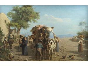 Wayside Rest by Abraham Andre Zwahlen
