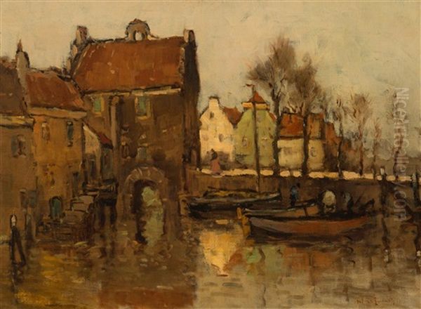 Boats On The Canal - view 1