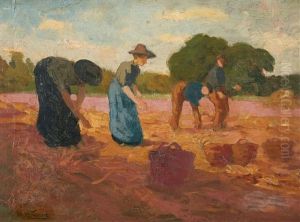 Peasants Working The Land Peasants Working The Land