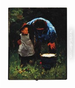 Father And Child by Willem de Zwart