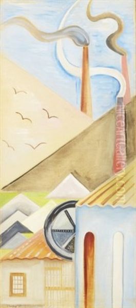 Fabriksbyggnader - view 1
