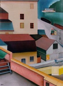Utsikt Fran Mitt Fonster I Stockholm by Bo Elson von Zweigbergk