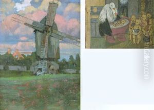 Windmuhle by Walter Zweigle