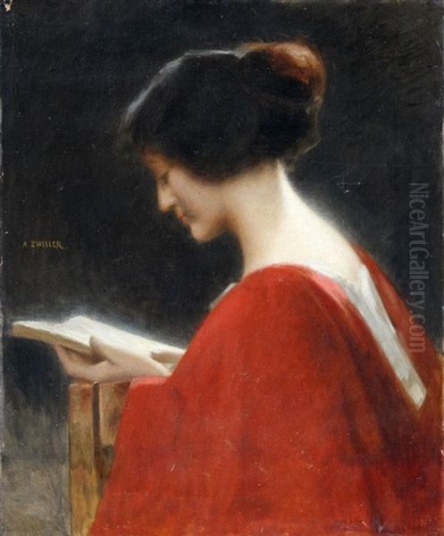 Femme A La Lecture - view 1