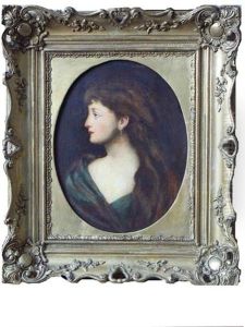 Jeune Femme De Profil