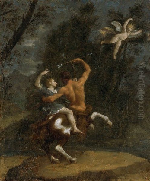 The Education of Achilles by Donato Creti