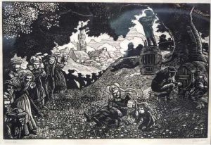 La Ronde Bretonne by Honore Broutelle