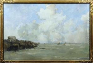 Paysage Maritime by Jules Brouwers