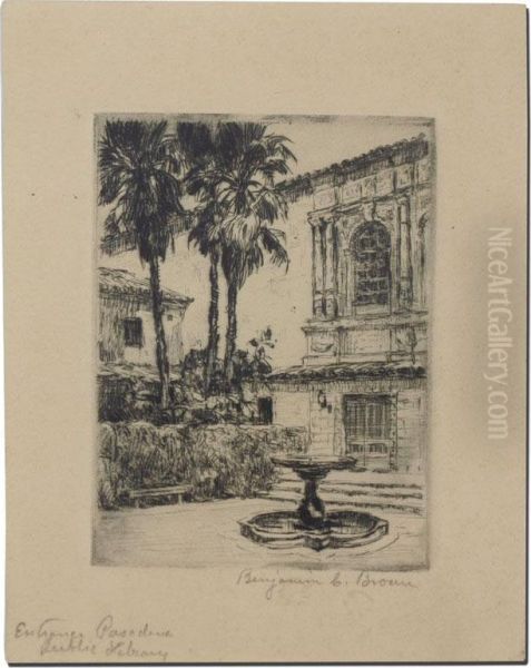 ''entrance Pasadena Public Library'' - view 1