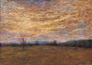 An Autumn Sunset by Carroll Butler Brown