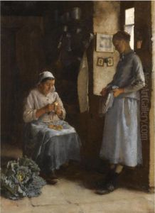 Peasant Fare by Frederick Brown