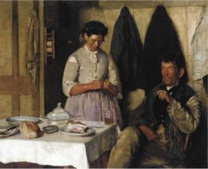 Teatime by Frederick Brown