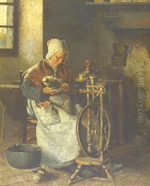 A Normandy Peasant Woman - view 1