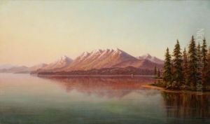 Lake Tahoe From Lake Tahoe City by Grafton Tyler Brown