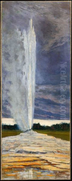 A Yellowstone Geyser - view 1