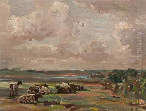 Cattle In A Landscape - view 1