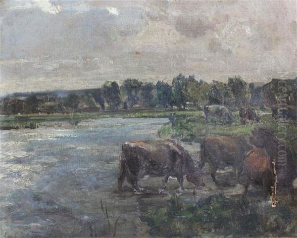 Cattle Watering - view 1