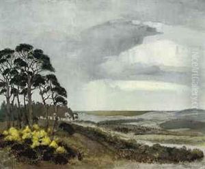Newton Poppleford, Devon by John Alfred Arnesby Brown