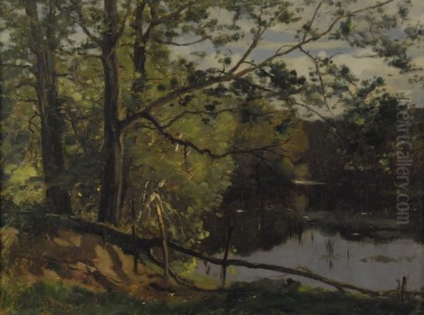 Landscape With Pond - view 1