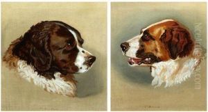 St Bernard by John George Brown