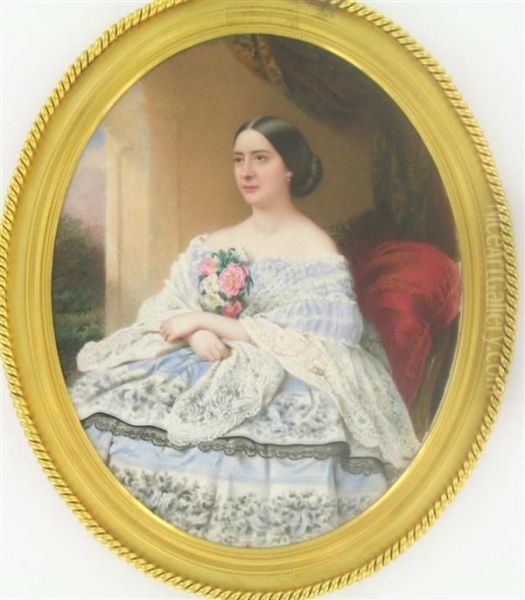 Portrait De Femme Assise - view 1