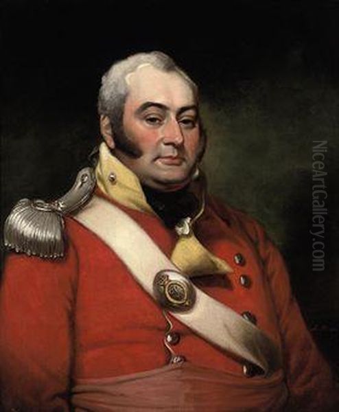 Portrait Of George Fermor, 3rd Earl Of Pomfret (1768-1830),half-length, Wearing The Uniform Of A Captain In Thenorthamptonshire Militia - view 1